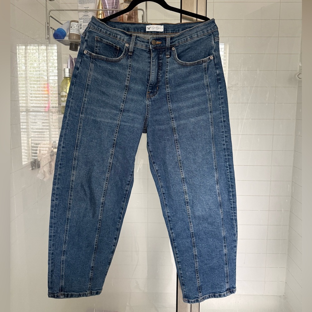 Jessica Simpson Women's Myrtle Barrel Leg Jeans, Sizes 6